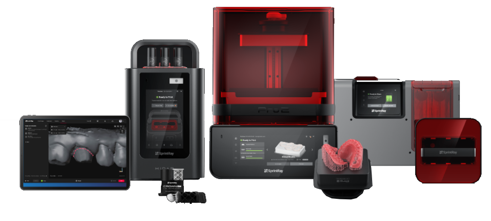 SprintRay Workflows / Schienen, Modelle, Prothesen uvm.